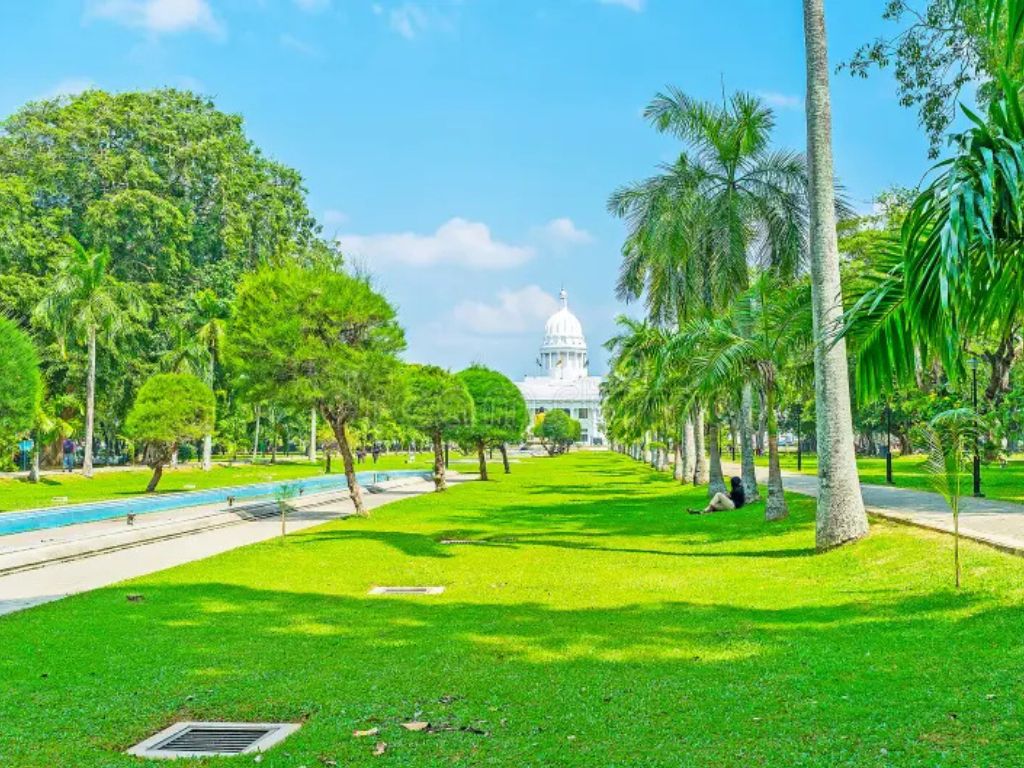 Relax at Viharamahadevi Park